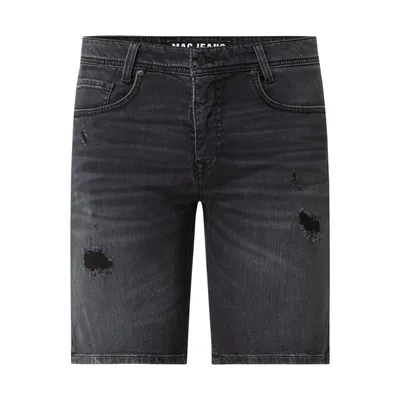 MAC MAC Szorty jeansowe o kroju modern fit z dodatkiem streczu model ‘Arne’