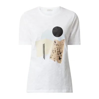Selected Femme Selected Femme T-shirt z bawełny ekologicznej model ‘Nina’