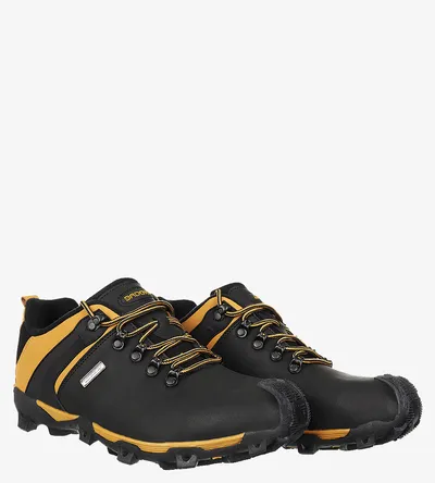 Casu Czarne buty trekkingowe sznurowane Casu MXC8845