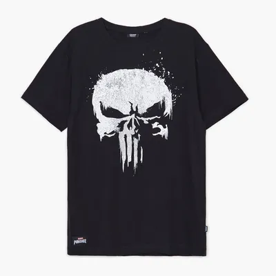 Cropp Koszulka The Punisher - Czarny