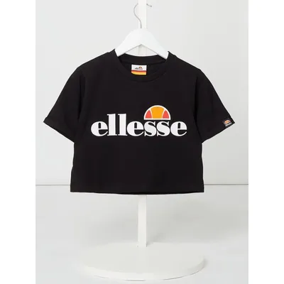 Ellesse Ellesse T-shirt o pudełkowym kroju z nadrukiem z logo model ‘Nicky’