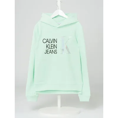 Calvin Klein Jeans Calvin Klein Jeans Bluza z kapturem z bawełny ekologicznej