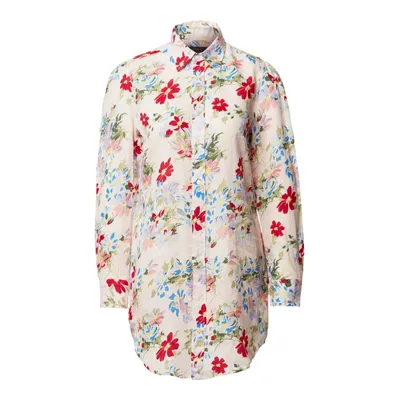 Polo Ralph Lauren Polo Ralph Lauren Długa bluzka z czystego lnu z kwiatowym wzorem