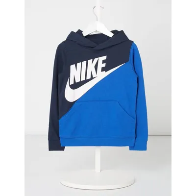 Nike Nike Bluza z kapturem o designie w stylu Colour Blocking z nadrukiem z logo
