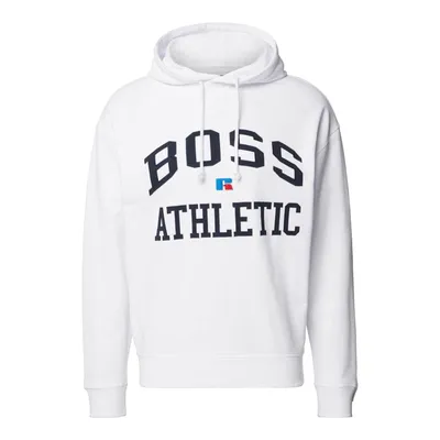 Boss BOSS Bluza z kapturem z wyhaftowanym logo
