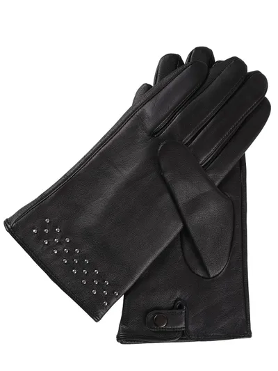 Top Secret Damskie rękawiczki ze skóry