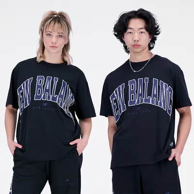 New Balance Koszulka unisex New Balance UT31551BK – czarna
