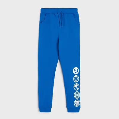 Sinsay Spodnie dresowe jogger Avengers - Niebieski