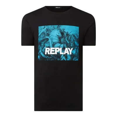 Replay Replay T-shirt z nadrukiem