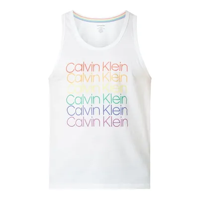 Calvin Klein Calvin Klein Underwear Top z nadrukiem z logo w kolorach tęczy