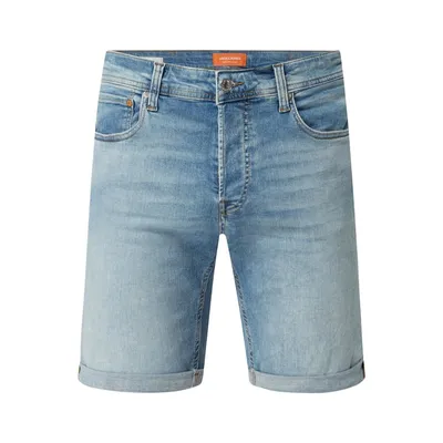 Jack&Jones Jack & Jones Szorty jeansowe o kroju regular fit z dodatkiem streczu model ‘Rick’