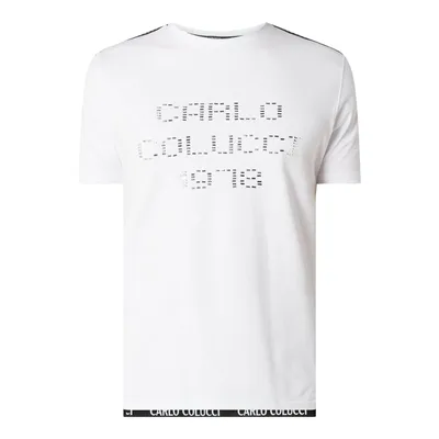CARLO COLUCCI CARLO COLUCCI T-shirt z detalami z logo