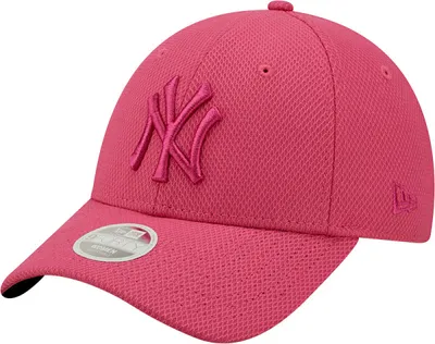 New Era Damska czapka z daszkiem NEW ERA WMNS DIAMOND ERA 9FORTY NEW YORK YANKESS - różowa