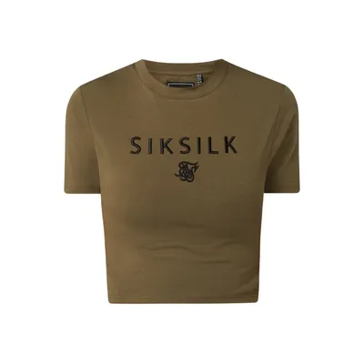 SIK SILK SIK SILK T-shirt krótki z logo