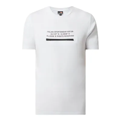 Ellesse Ellesse T-shirt z kieszenią zapinaną na zamek błyskawiczny model ‘Piedmont’