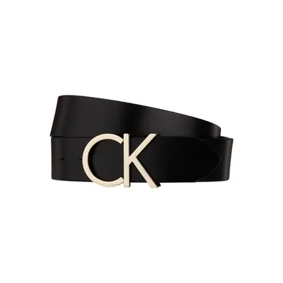 Calvin Klein CK Calvin Klein Pasek skórzany ze sprzączką z logo