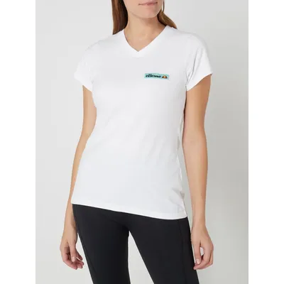Ellesse Ellesse T-shirt z dekoltem w serek model ‘Stronara’