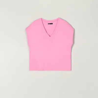 Sinsay Koszulka loose - Różowy