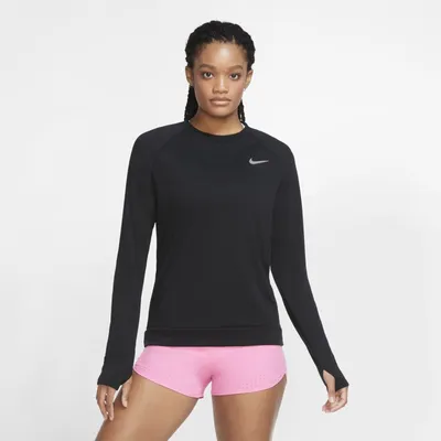 Nike Damska bluza do biegania Nike Pacer - Czerń