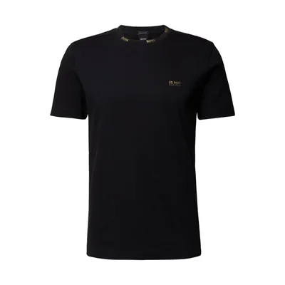 Boss BOSS Athleisurewear T-shirt z detalami z logo model ‘Tee Gold’