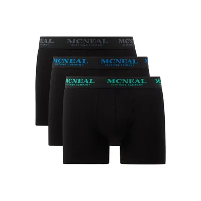 McNeal MCNEAL Obcisłe bokserki z dodatkiem streczu w zestawie 3 szt.