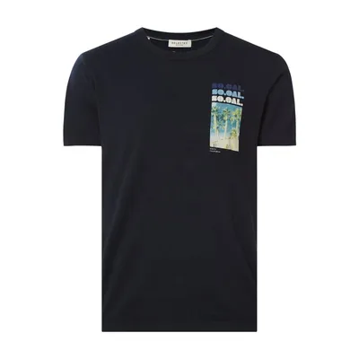 Selected Homme Selected Homme T-shirt z bawełny ekologicznej model ‘Yucca’
