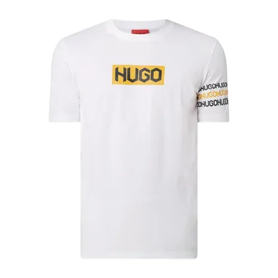 Hugo HUGO T-shirt z bawełny model ‘Dake’
