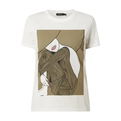 Soaked in Luxury Soaked in Luxury T-shirt z nadrukiem model ‘Dame’