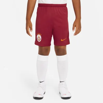 Nike Spodenki piłkarskie dla dużych dzieci Galatasaray Stadium 2021/22 (wersja domowa/wyjazdowa) - Czerwony