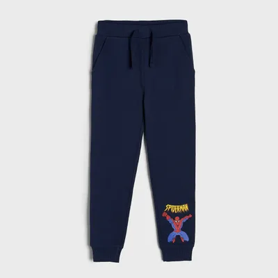 Spodnie dresowe jogger Spiderman - Granatowy