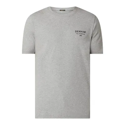 Denham Denham T-shirt o kroju slim fit z logo model ‘Adams’