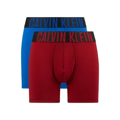 Calvin Klein Underwear Calvin Klein Underwear Obcisłe bokserki z dodatkiem streczu w zestawie 2 szt.