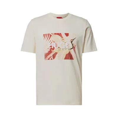 Hugo HUGO T-shirt z nadrukowanym motywem model ‘Dolive’