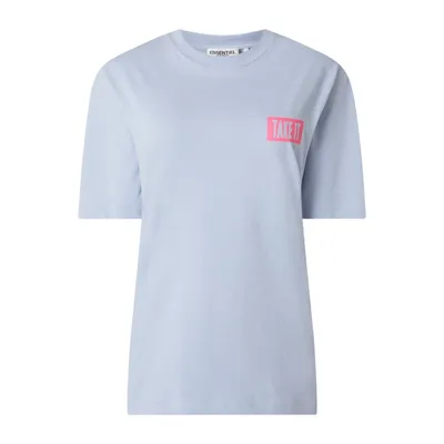 Essentiel Essentiel T-shirt z bawełny ekologicznej model ‘Zologne’