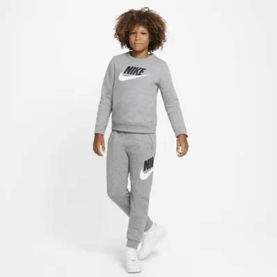 Nike Spodnie dla dużych dzieci (chłopców) Nike Sportswear Club Fleece - Szary