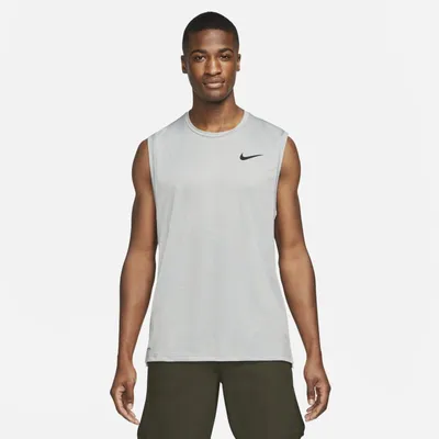 Nike Męska koszulka bez rękawów Nike Pro Dri-FIT - Szary