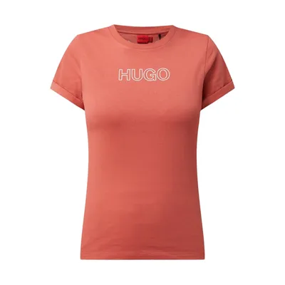 Hugo HUGO T-shirt z bawełny model ‘The Slim Tee 6’