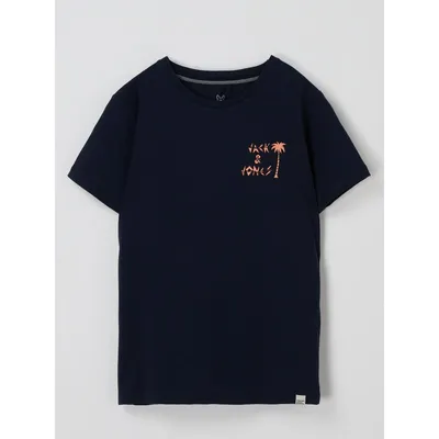 Jack&Jones Jack & Jones T-shirt z bawełny model ‘Vibes’