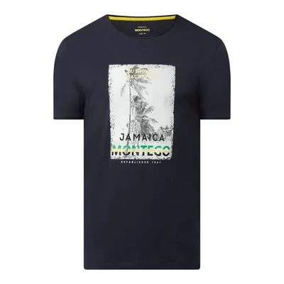 Montego Montego T-shirt z logo i nadrukiem