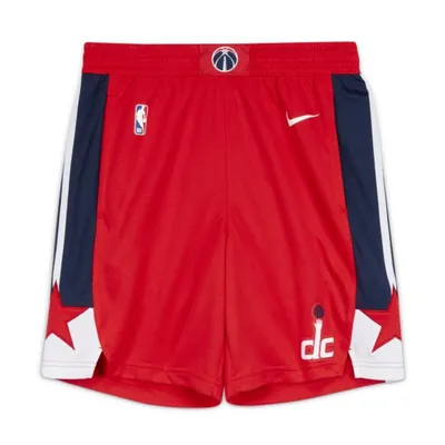 Nike Męskie spodenki Nike NBA Swingman Washington Wizards Icon Edition - Czerwony