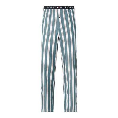 Tommy Hilfiger Tommy Hilfiger Spodnie od piżamy z bawełny ekologicznej