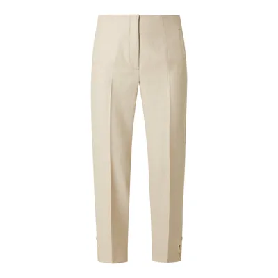 BETTY & CO WHITE BETTY & CO WHITE Spodnie materiałowe z lnem