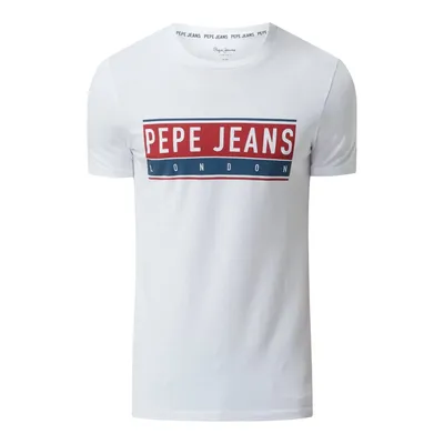 Pepe Jeans Pepe Jeans T-shirt z nadrukiem z logo model ‘Jayo’
