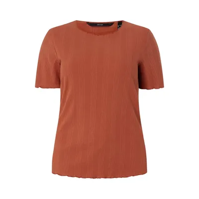 Vero Moda Vero Moda Curve T-shirt PLUS SIZE z bawełny ekologicznej model ‘Grunt’