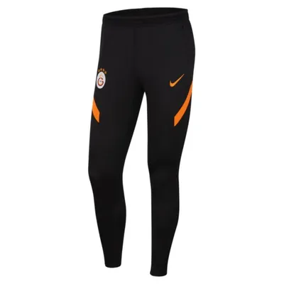 Nike Męskie dzianinowe spodnie piłkarskie Nike Dri-FIT Galatasaray Strike - Czerń