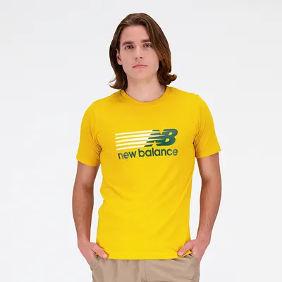 New Balance Koszulka męska New Balance MT23904VGL – żółta