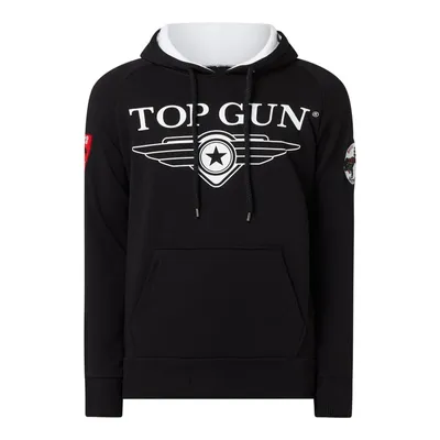 Top Gun Top Gun Bluza z kapturem z naszywkami