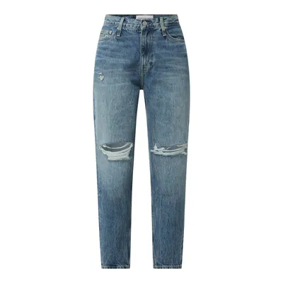 Calvin Klein Jeans Calvin Klein Jeans Jeansy o kroju mom fit z bawełny model ‘Mom Jean’