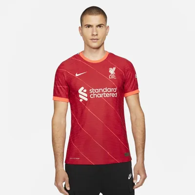 Nike Męska koszulka piłkarska Nike Dri-FIT ADV Liverpool FC 2021/22 Match (wersja domowa) - Czerwony