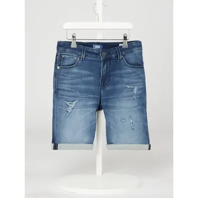 Jack&Jones Jack & Jones Bermudy jeansowe z dodatkiem streczu model ‘Rick’